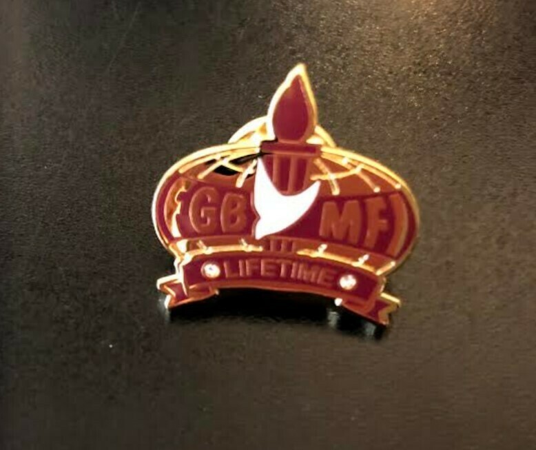 Men's Lifetime Member Lapel Pin (Available in USA ONLY)